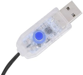 vidaXL Χριστουγεννιάτικα Λαμπάκια Χταπόδι 250 LED Μπλε 250 εκ.