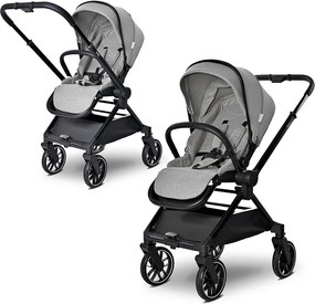 BABY STROLLER REYA 3in1 GREY with reversible handl