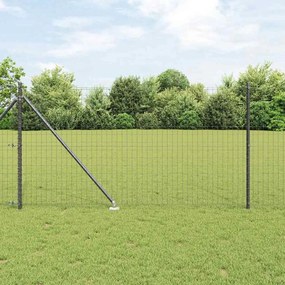 vidaXL Ευρωπαϊκός Φράκτης με Ακίδες 10 x 1 m PVC-Επικαλυμμένο Ατσάλι