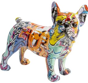 Διακοσμητικό Επιτραπέζιο Σκύλος Γκράφιτι 22 εκ. 24x44692x44702εκ