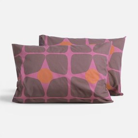 Μαξιλαροθήκη (52x72) Nef-Nef Homeware Casual Coreo Mauve