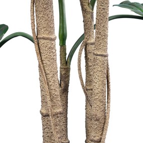 GloboStar® Artificial Garden MONSTERA 20006 Τεχνητό Διακοσμητικό Φυτό Μονστέρα Υ150cm