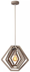 Φωτιστικό Κρεμαστό Lucide 77489-01-41 MAURO Τοπέ (Taupe)