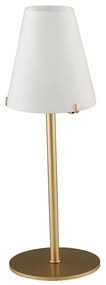 Επιτραπέζιο Φωτιστικό I-Canto/L1 Gold Luce Ambiente Design Metal, Glass