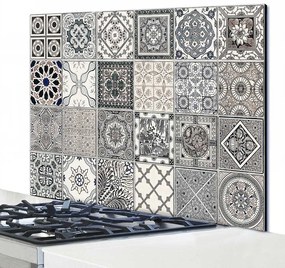 Grey Azulejos πάνελ αλουμινίου εστίας (Κατόπιν παραγγελίας 30 ημέρες) (Κατόπιν παραγγελίας 30 ημέρες) - 86210 - 86210