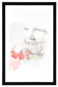 Αφίσα με παρπαστού Ειλικρινής χαρά - 20x30 white