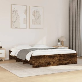 vidaXL Πλαίσιο κρεβατιού χωρίς στρώμα 160x200 εκ. Επεξεργασμένο Ξύλο