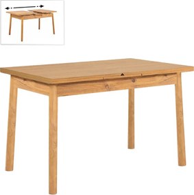 Τραπέζι Jemmy Megapap επεκτεινόμενο χρώμα atlantic pine 120/153x75x77εκ.