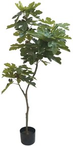 Τεχνητό Δέντρο Σε Κασπώ Συκιά 04-10016 195cm Green Marhome Συνθετικό Υλικό