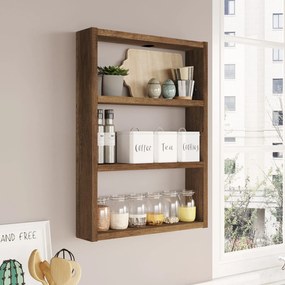 Wall Shelf Pr1-Br Walnut