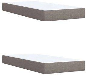 ΚΡΕΒΑΤΙ BOXSPRING ΜΕ ΣΤΡΩΜΑ TAUPE 200X200 ΕΚ. ΥΦΑΣΜΑΤΙΝΟ 3286784