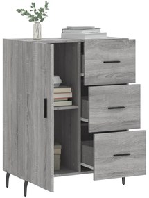 vidaXL Ντουλάπι Γκρι Sonoma 69,5 x 34 x 90 εκ. από Επεξεργασμένο Ξύλο
