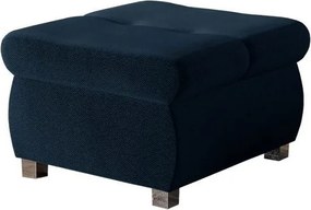 Πουφ Orkan -Mple Skouro - 60.00Χ60.00Χ42.00cm