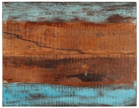 vidaXL Επιφάνεια Τραπεζιού Ορθ. 70x90 εκ 25-27 χιλ Μασίφ Ανακ. Ξύλο