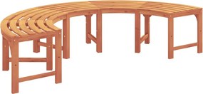 vidaXL Παγκάκι Δέντρου 2 pcs Φυσικό 160 x 80 x 45cm