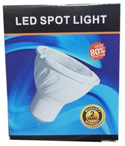 LED σποτάκι 7W GU5.3 θερμό λευκό - LED SPOT LIGHT WARM WHITE