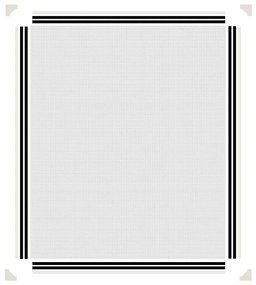 vidaXL Σήτα Εντόμων Μαγνητική για Παράθυρα Λευκή 100x120 εκ.