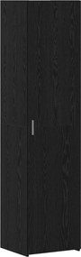 vidaXL Highboard Μαύρη Οξυά 45 x 42,5 x 185 εκ.