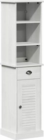 vidaXL Σετ Επίπλων Μπάνιου με ράφι VIGO 2 pcs Λευκό και Αντίκα Λευκό