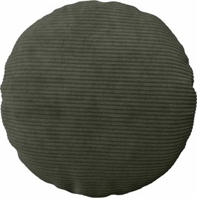 vidaXL Κάλυμμα Μαξιλαριού 2 pcs HEERLEN Ανθρακί Ø 60 cm κορντουρόι