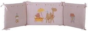 Πάντα Κούνιας Exploring Together Pink 60+67+60x40 - Nef-Nef Homeware