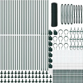 vidaXL Στύλος Περιφράξεων Πράσινο 100 x 0,8 μ (13 mm πλέγμα)