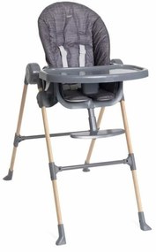 Καρεκλακι φαγητου μωρου Chicco Γκρι