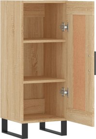 vidaXL Ντουλάπι Sonoma Δρυς 34,5x34x90 εκ. από Επεξεργασμένο Ξύλο