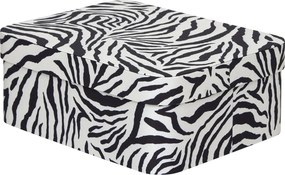 Κουτιά Αποθήκευσης (Σετ 4τμχ) F-V Polybox Zebra 209366