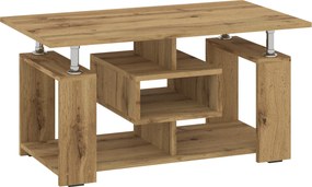 Ορθογώνιο Τραπεζάκι Σαλονιού Ρουστίκ MAESTRO 90x46x50