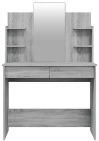 vidaXL Μπουντουάρ Σετ Sonoma Δρυς 96x40x142 εκ.