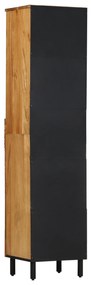 vidaXL Ντουλάπα Μπάνιου 38x33x160 εκ. Μασίφ Ξύλο Ακακίας