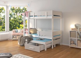 Κουκέτα Kiruna-180 x 80-Leuko-Gkri