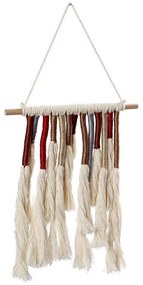 Διακοσμητικό Επιτοίχιο Μακραμέ RAZ125 25x30cm Multi Espiel Cotton