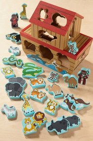Ξύλινη Κιβωτός του Νώε με ζωάκια  Melissa + Doug