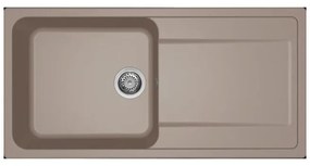Νεροχύτης κουζίνας LIFE 480 Tortora 43 ELLECI 100x50cm