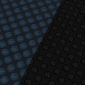 vidaXL Κάλυμμα Πισίνας Ηλιακό Μαύρο/Μπλε 250 εκ. από Πολυαιθυλένιο