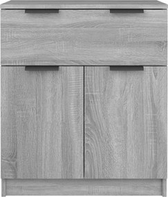 vidaXL Ντουλάπι Γκρι Sonoma 60 x 30 x 70 εκ. από Επεξεργασμένο Ξύλο