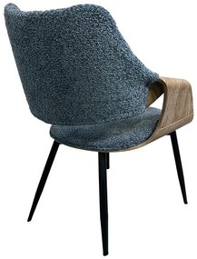 Καρέκλα Τραπεζαρίας FL6145 Fylliana Μπλέ 58x56x83εκ. 58x56x83 εκ.