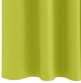 vidaXL Κουρτίνες με κουρτίνες 2 pcs Λαχανί 225 x 140 εκ. Πολυεστέρας