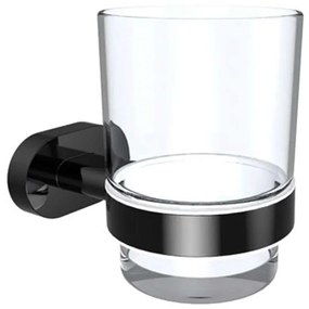 Ποτηροθήκη New Oval 75058 Black Karag Glass