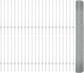 vidaXL Σιδερένιο πλέγμα με στήλη 100 x 1 μ (Π x Υ)