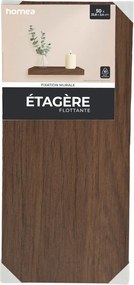 Ράφι Τοίχου (50x22.8x3.4) L-C Acacia 6RAN791AC