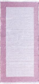 Χαλί Βαμβακερό PINEROLO WHITE/LIGHT PINK &#8211; 070×140 cm 070cm x 140cm