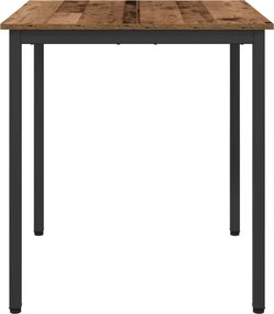 vidaXL Τραπεζαρίες 70 x 70 x 75 cm ΜΕΤΑΛΛΟ