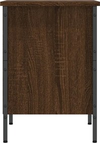 vidaXL Παπουτσοθήκη Καφέ Δρυς 38 x 35 x 50 εκ. από Επεξεργ. Ξύλο