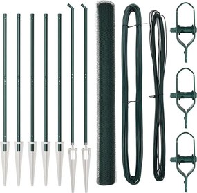 vidaXL Στύλος Περιφράξεων Πράσινο