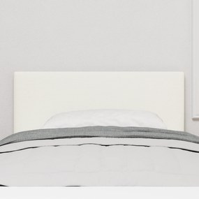 vidaXL LED Κεφαλάρι Απλό Σχέδιο Κρεμ 100 εκ Κορντούρα