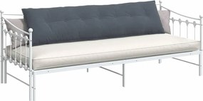 vidaXL Μαξιλάρι Πλάτης Σκούρο Γκρι 200 x 50 x 19 cm