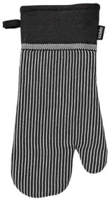 Γάντι Κουζίνας Professional Series 40214 18x38cm Black-Anthracite Ladelle 100% Βαμβάκι